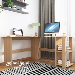 4 مكتب زاوية 120سم ب120 عدة الوان فقط  60دينار شامل التوصيل والتركيب عمان