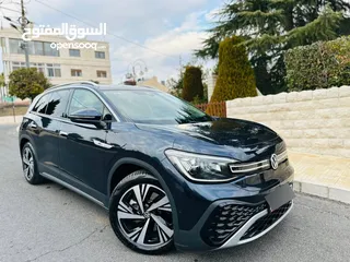  17 Volkswagen ID6 Crozz Pro 2022VIP اوتوسكور A+ ممشى قليل  فل كامل اعلى صنف