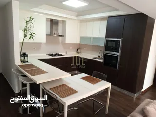  3 في أجمل مناطق جبل عمان تملك شقة طابق أول 105م مفروشة بالكامل وبسعر مغري/ ref 9450