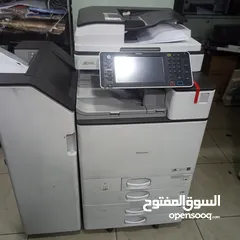  7 ماكنه تصوير ملونه نوع ريكو موديل 4503 فل نظافه صوره مرايه  مواصفات عاليه دقه بالطباعه