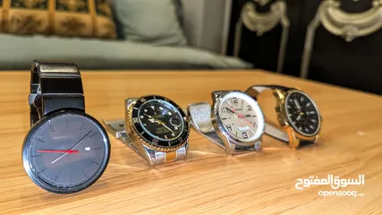  4 ساعات فخمة بسعر مميز .