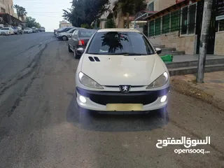  1 بيجو 206 2002 للبيع