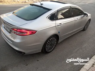 13 فورد فيوجن 2018 فحص كامل كرت ابيض فل على تصنيف تيتانيوم