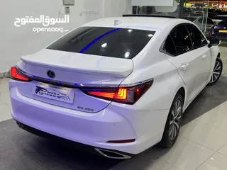  4 لكزس ES 350 بداخلية زعفراني وكالة 2020 فل اوبشن قمة فالنظافة بجادث بسيط