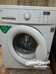  3 غسالة ال جي 7 كيلو بحاله جيده جدا