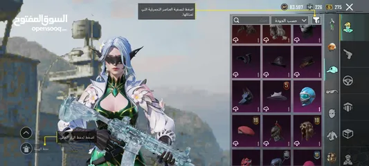  27 احساب ببجي نادر لفل 78 للبيع بسعر حرق