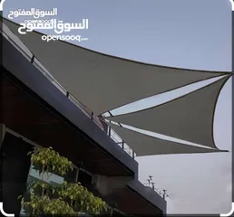  3 اشرعه معلقه وراعيه ومتحركه ومظلات قوسيه