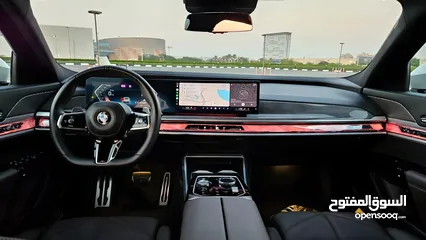  18 No Deposit - Rent Now BMW 7 Series 740i X in Dubai - تأجير سيارات في دبي بدون تأمين