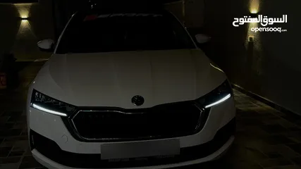 1 موديل 2021 ولا غرام بوية Skoda oktavia للبيع او بدل ع جي تي اي 7،5