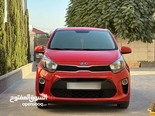  3 كيا بيكانتو 1250 سي سي - 2019 وارد الشركة - فحص 7 جيد ولا ملاحظة  لون مميز وماتور إقتصادي