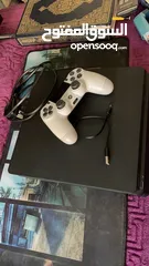  2 Playstation 4 slim 500 Gb with one original controller
