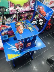  8 السعر 23 شامل التوصيل داخل عمان عرض خاص على مكتب الدراسة للاطفال مع مقعد فقط من island toys