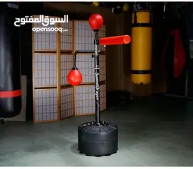  6 ستاند الملاكمة دبل نجاصة مع عصا