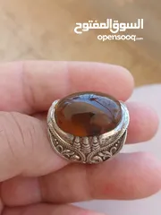 6 خاتم فضة قديم