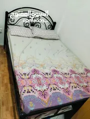  2 Two cots with bed, good conditions for sale. Salmiya call