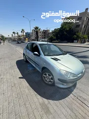  3 بيجو 206 اوتوماتيك 2005 بحالة ممتازة