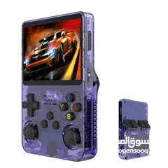  4 R36S Retro Handheld Video Game Console Open Source System 3.5 Inch جهاز اتاري شحن محمول