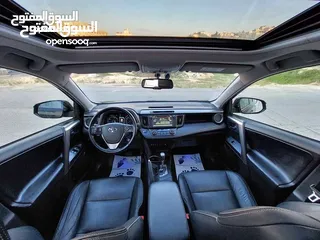  20 تويوتا راف فور 2017 فل ليمتد وارد وكفالة وكاله فحص كامل كلين أعلى صنف 4×4 بحالة وكاله