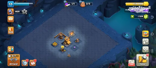  3 حساب كلا اوف كلانس للبيع قريه لفل 11