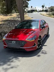  1 هيونداي سوناتا انسبريشن 2022 Sonata Black edition  سبورت حرة مميزة عداد قليل 49 الف km فحص كامل فل