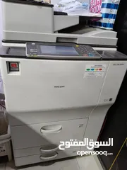  4 ماكنة Ricoh MP 7502 sp للبيع مستعمل خفيف خالية من اي عيوب ( شغل دعك ) ارقى واقوى طابعة وماكنة تصوير