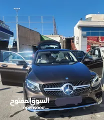  2 مرسيدسGLC250كوب موديل 2017 كت amg بنزين وارد وصيانة الوكالة للبيع أقساط بسعر الكاش