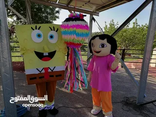  13 شخصية كرتونية سبونج بوب لأعياد الميلاد وحفلات الأطفال