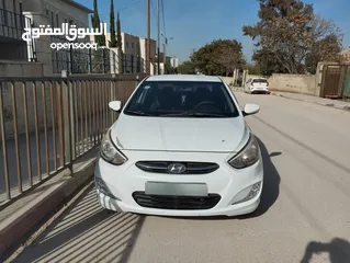  1 هونداي اكسنت للبيع موديل 2015 يد اولى