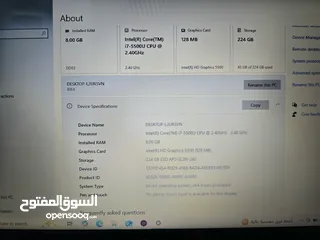  8 lenovo  i7 الجيل السادس بسعر حرق