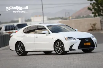  2 لكزس GS350 الف سبورت فول أبشن السياره  مضمونة بدون مشاكل