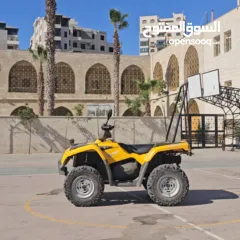  12 تركترون  بمبادير دفع رباعي  بنزين  2014 450cc