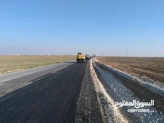  15 تزفيت ساحات وعزل اسطح