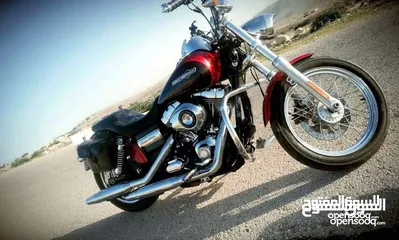  2 Harley Davidson Dyna super Glide Custom 2013