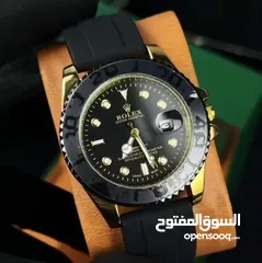  10 ساعات Rolex ستيل + جلد مع بكج رولكس لساعة وبطاقة كفالة لمدة سنة كاملة من تاريخ الاستلام  تواصل واتس