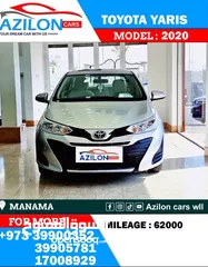  1 TOYOTA YARIS 2020