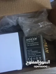  3 عدسات ومايكات وبطاريه للكميرات