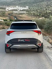  9 كيا سبورتاج هايبرد 2023/22فل الفل الفل عداد قليل اصلي