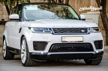  3 Range Rover Sport Hse Plug in hybrid 2018 بحالة الوكالة