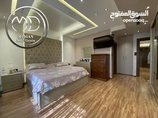  4 شقة للبيع طابق اخير مع روف خلدا مساحة 350م 4 نوم تشطيبات و ديكورات فاخرة اطلالة جميلة