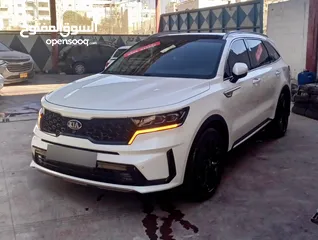  1 كيا سورنتو بسعر حرق حرق وكاش فل مسكر مع فتحه سقف بانوراما
