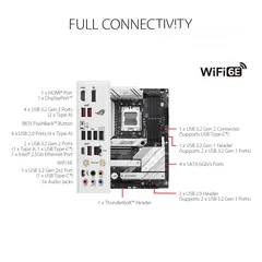  1 Ryzen 7 7800x3d + asus rog strix b650 wifi