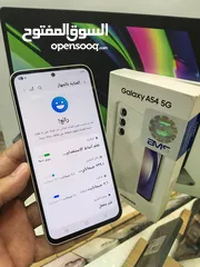 3 Samsung A54 5G وارد الوكيل BMS 256 GB بحالة الوكاااله