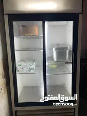  4 freezer, fridge (3), food display counter, coolpex