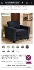  1 Safat Home 1 Seater Sofa Furniture Premium