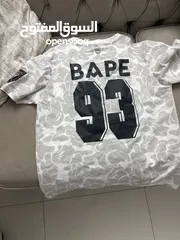  2 BAPE X INTER MIAMI SHIRT COLLAB BETWEEN THEM SPONSORING MESSI