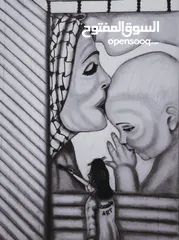  13 لوحات سريالية اصلية رسم يدوي