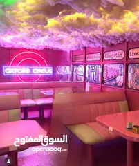 1 كرفان متنقل مطعم أو كفتيريا