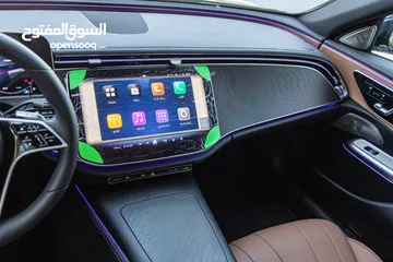  15 Mercedes E200 2024 Mild hybrid Amg kit   السيارة بحالة ممتازة جدا و قطعت مسافة 2500 كيلو متر فقط