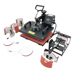  3 مكبس حراري متعدد الاستخدام 8 في 1