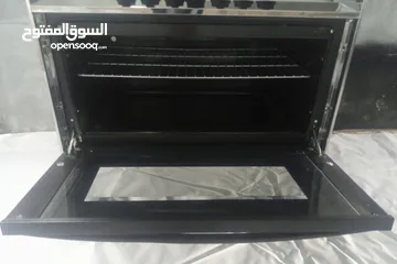  3 فرن غاز يونيفرسال 90 سم ستانلس ستيل